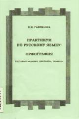 Практикум по русскому языку: орфография