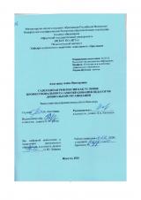 Саногенная рефлексия как условие профессионального самообразования педагогов дошкольной организации