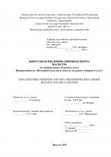 Перспективы развития торгово-экономических связей Китая и России в ХХI веке