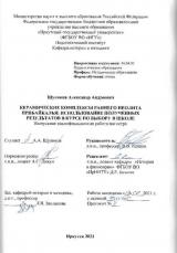 Керамические комплексы раннего неолита Прибайкалья: использование полученных результатов в курсе по выбору в школе