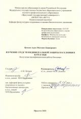 Изучение средств индивидуальной защиты населения в курсе ОБЖ