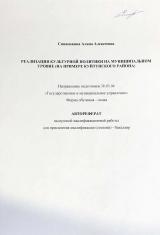 Реализация культурной политики на муниципальном уровне (на примере Куйтунского района)