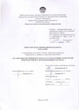 Организация обучения персонала в УСЗН на основе технологии микрообучения (с использованием чат-бота)