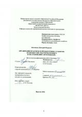 Организация практической подготовки студентов по профессии "Мастер по ремонту и обслуживанию автомобилей"
