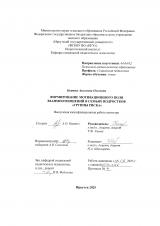 Формирование мотивационного поля взаимоотношений в семьях подростков "группы риска"