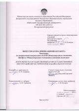 Деятельность государственных и негосударственных институтов КНР на территории Забайкальского края