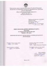 Феномен иранского феодализма в период иранского интермеццо
