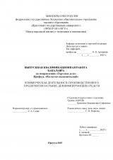 Коммерческая деятельность производственного предприятия на рынке дезинфицирующих средств