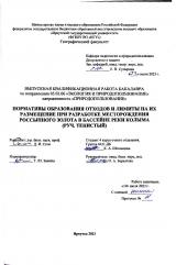Нормативы образования отходов и лимиты на их размещение при разработке месторождения россыпного золота в бассейне реки Колыма (руч. Тенистый)
