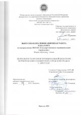 Деятельность органов муниципальной власти по формированию комфортной городской среды в г. Иркутске