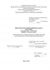 Экономическая эффективность хозяйственной деятельности строительной организации