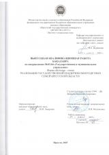 Реализация государственной поддержки многодетных семей Иркутской области