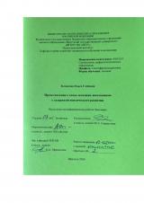 Представление о семье младших школьников с задержкой психического развития