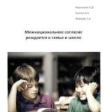 Межнациональное согласие рождается в семье и школе