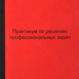 Практикум по решению профессиональных задач