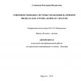 Совершенствование системы управления на примере филиала ОАО "Группа "Илим" в г. Братске