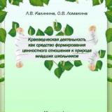 Краеведческая деятельность как средство формирования ценностного отношения к природе младших школьников