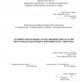 Сравнительная оценка качественных показателей йогуртов, реализуемых в торговой сети г. Иркутска