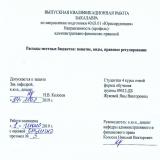 Расходы местных бюджетов: понятие, виды, правовое регулирование