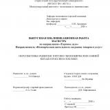 Перспективы развития торгово-экономических связей Китая и России в ХХI веке