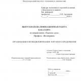 Организация и функционирование торгового предприятия