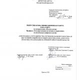 "Программа сотрудничества регионов Дальнего Востока и Восточной Сибири РФ и Северо-Востока КНР" (2009-2018): практика реализации на примере Иркутской области