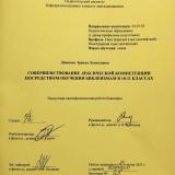 Совершенствование лексической компетенции посредством обучения библеизмам в 10-11 классах