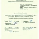 Изучение проблем и перспектив развития малых городов Восточной Сибири в курсе географии России