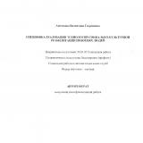 Специфика реализации технологий социально-культурной реабилитации пожилых людей