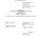 Изучение состава селевых отложений Тункинских Гольцов