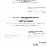 Разработка стратегии развития организации и технологии предоставления логистических услуг