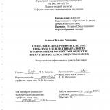 Социальное предпринимательство: проблемы и перспективы развития в современном российском обществе (на материалах курса обществознания)