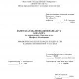 Коммерческая деятельность предприятия на рынке полимерной упаковки
