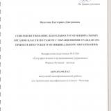 Совершенствование деятельности муниципальных органов власти по работе с обращениями граждан  (на примере Иркутского муниципального образования)
