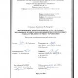 Формирование читательского интереса младших школьников посредством использования современных технологий литературного образования