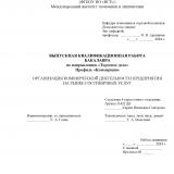 Организация коммерческой деятельности предприятия на рынке гостиничных услуг