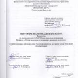 Современные отношения России и Китая в сфере электронной коммерции