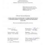 Социально-педагогические условия тьюторского сопровождения старшеклассников профильных классов