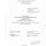 Прямые признаки газоносности по территории Иркутской области