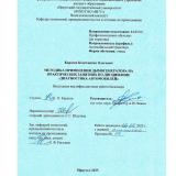 Методика применения дымогенератора на практических занятиях по дисциплине "Диагностика автомобилей"
