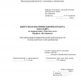 Организация коммерческой деятельности транспортного предприятия