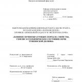 Влияние почвообразующих пород на свойства, генезис и геохимическое состояние почв Тункинской долины