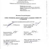 Связь эмоционального интеллекта и жизнестойкости студентов 