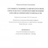 Состояние и специфика развития блогосферы в пространствах самопрезентации молодежи в России ( на примере Иркутской области)