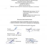 Характеристика представлений о форме предметов у дошкольников с интеллектуальными нарушениями