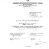 Политическое консультирование как фактор развития политических кампаний на современном этапе (на примере Иркутской области)