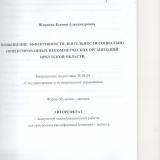 Повышение эффективности деятельности социально ориентированных некоммерческих организаций Иркутской области