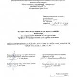 Технология виртуальной реальности в музейно-выставочном пространстве г. Иркутска
