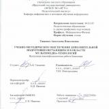 Учебно-методическое обеспечение дополнительной подготовки обучающихся в области мультимедиа-технологий
