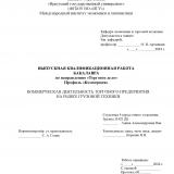 Коммерческая деятельность торгового предприятия на рынке грузовой техники